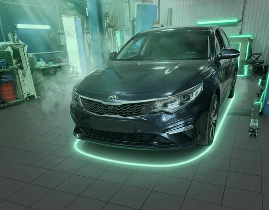 Kia: замена штатного катализатора на ремонтный блок